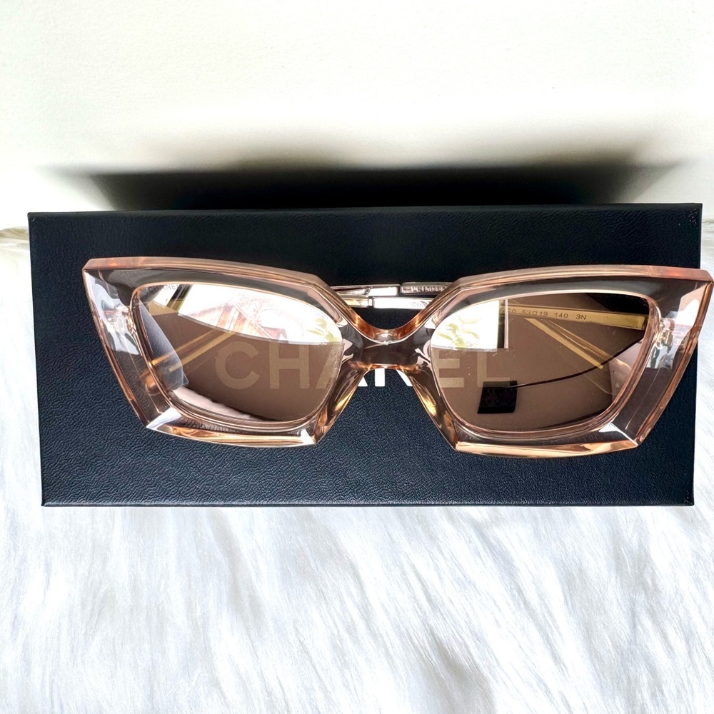 CHANEL Women's Sunglasses - Pink - Picture 2 of 15